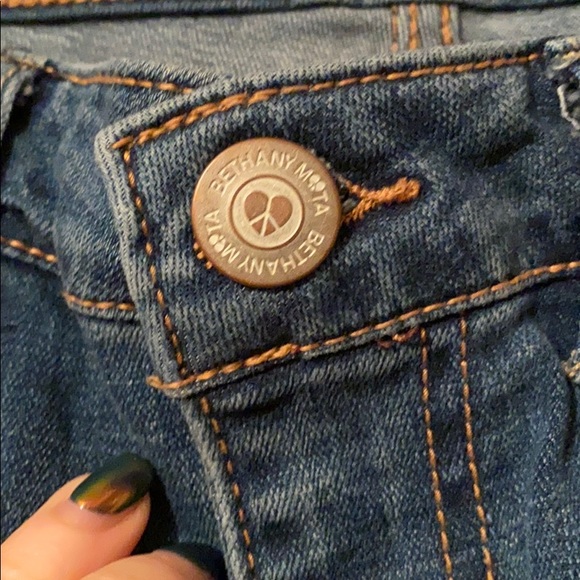 Bethany Mota high waisted jeggings size 10 - Picture 6 of 8